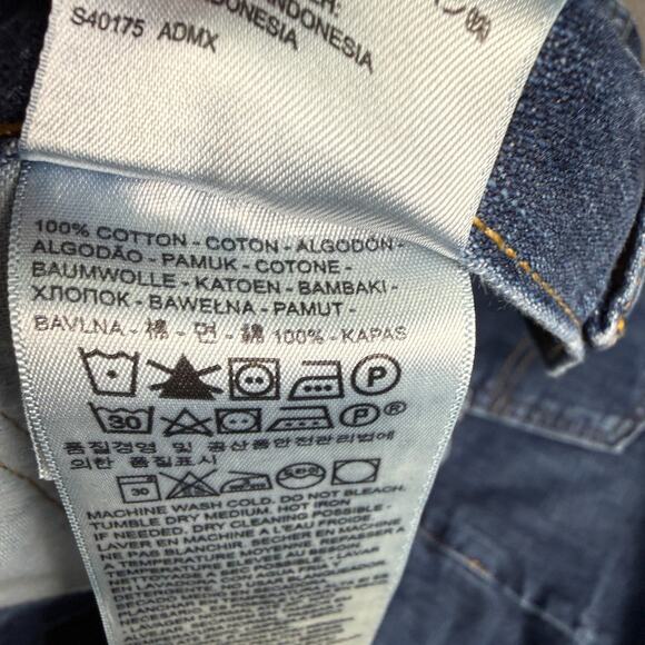 Levis 569 Jeans Mens 36x34 Medium Washed Denim Loose Straight Baggy Vintage Y2K - Picture 4 of 10